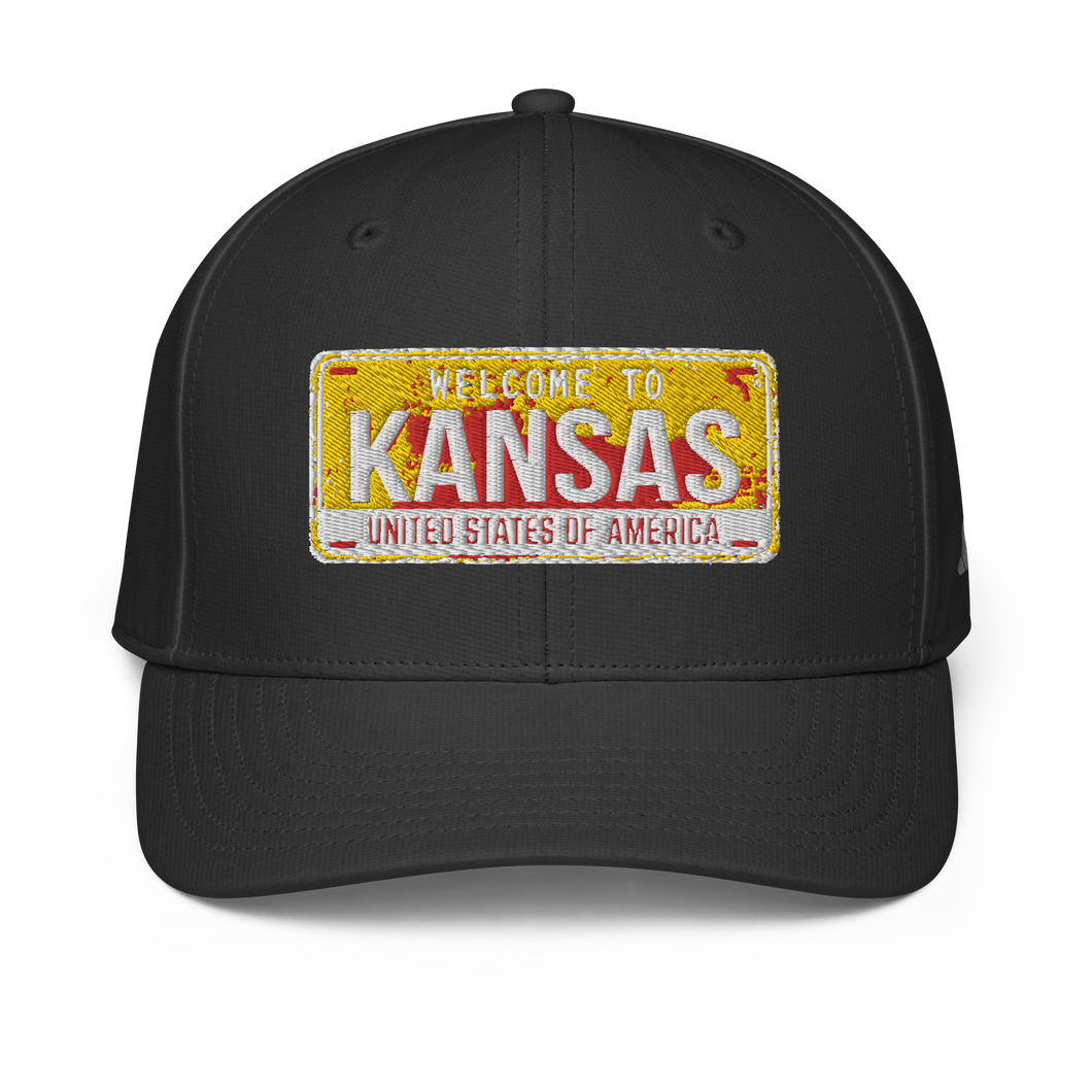 Welcome To Kansas adidas performance cap